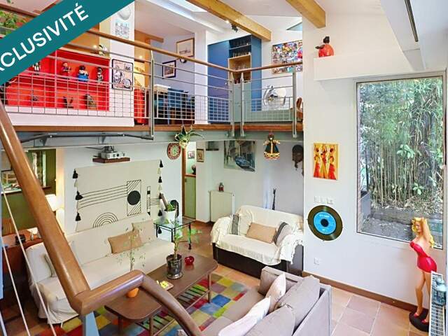 Saint Maur Bords de Marne,  loft de 100 M² avec jardin et terrasses — photo du bien