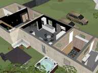 Fort potentiel de rénovation pour cet ensemble de bâtis en pierre (maison + grange) — photo 3