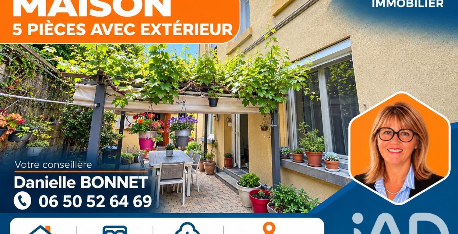 Vente Maison de ville 5 pièces — photo 1