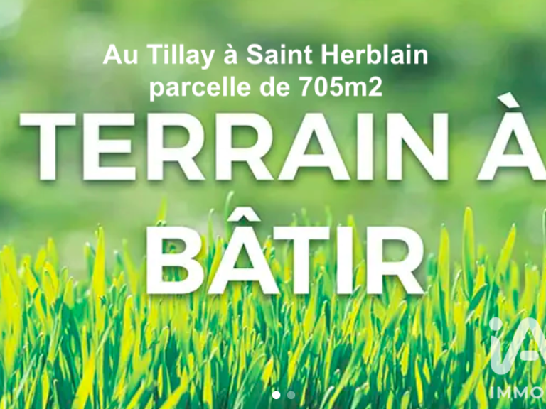 Vente Terrain à bâtir 705 m&sup2; — photo 1