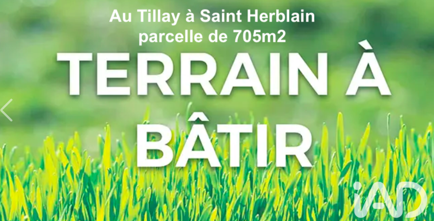 Vente Terrain à bâtir 705 m&sup2; — photo 1