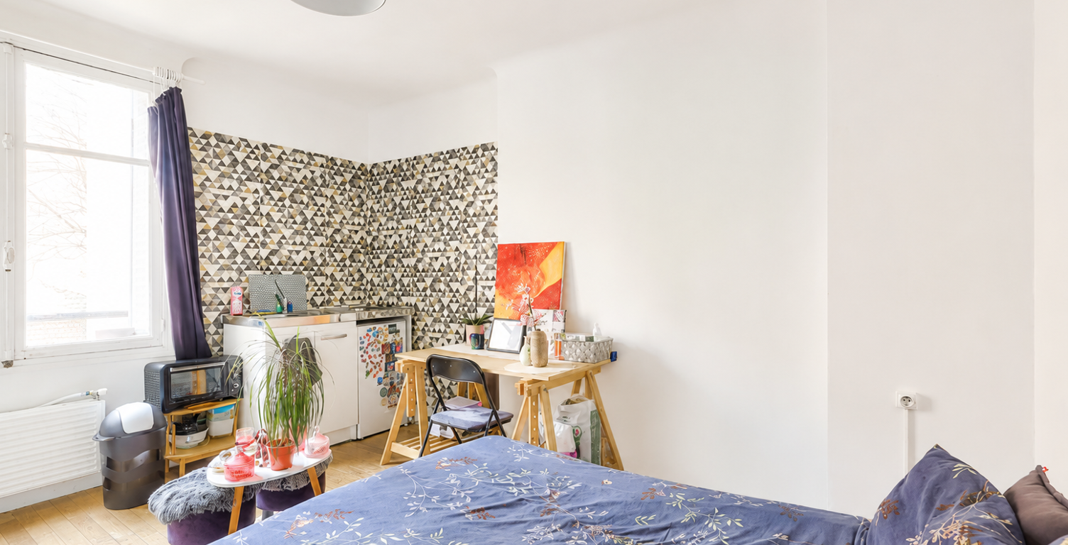 PARIS 14e   STUDIO   QUARTIER MONTSOURIS — photo 1