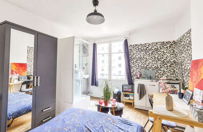 PARIS 14e   STUDIO   QUARTIER MONTSOURIS — photo 2