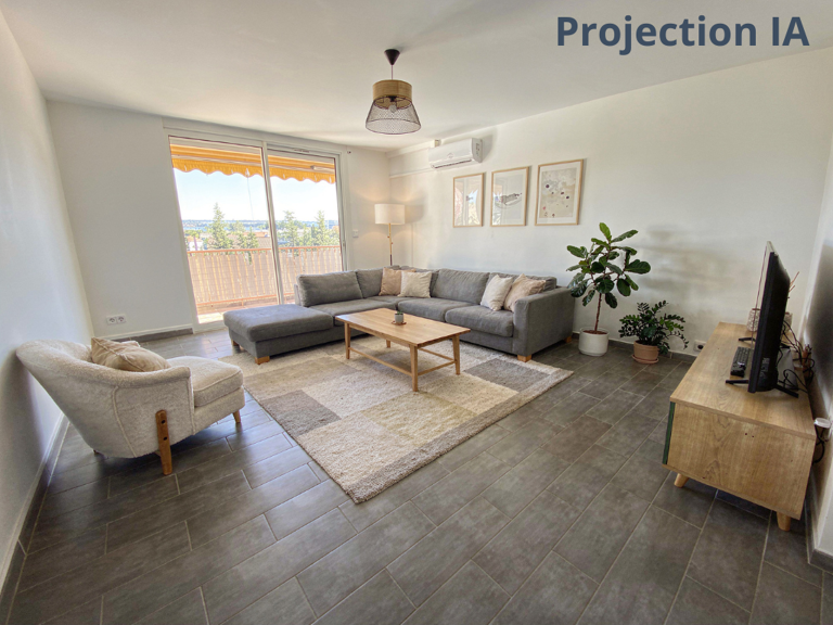 Appartement T3 72m2 avec terrasse, cave et garage à Nîmes Saint Césaire — photo 1