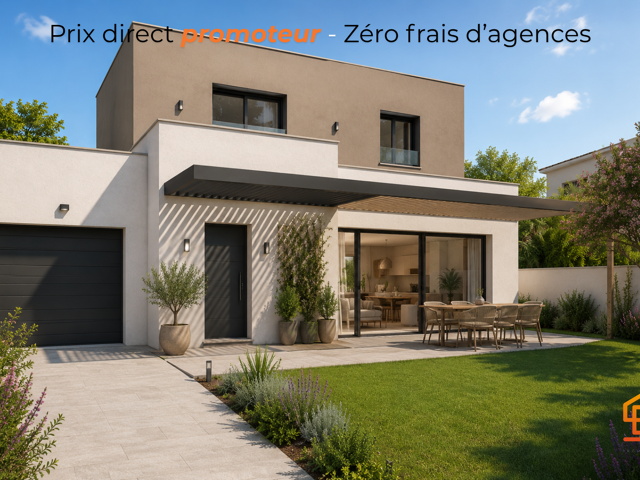 - VILLA NEUVE DE 112M² PISCINABLE AUX PORTES DU GOLF DU CAP D'AGDE — photo du bien