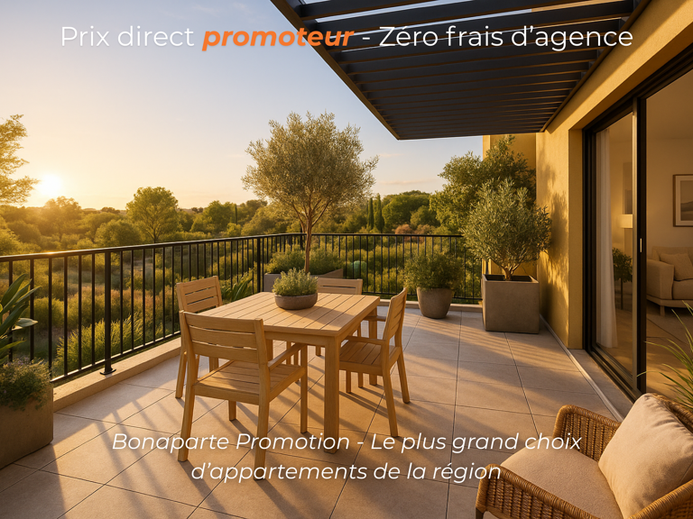 - EXCLUSIVITE : T3 DE 68M² DANS RESIDENCE AVEC PISCINE — photo 1