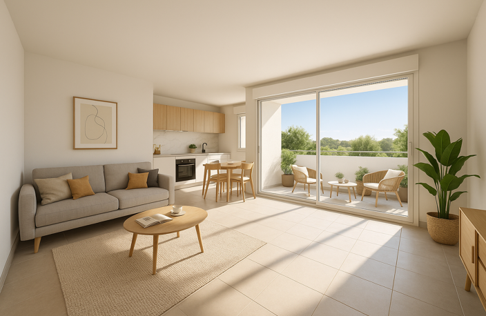 T3 neuf 68 m² + terrasse 16 m² | Agde | Livraison 1er trimestre 2027 — photo 2