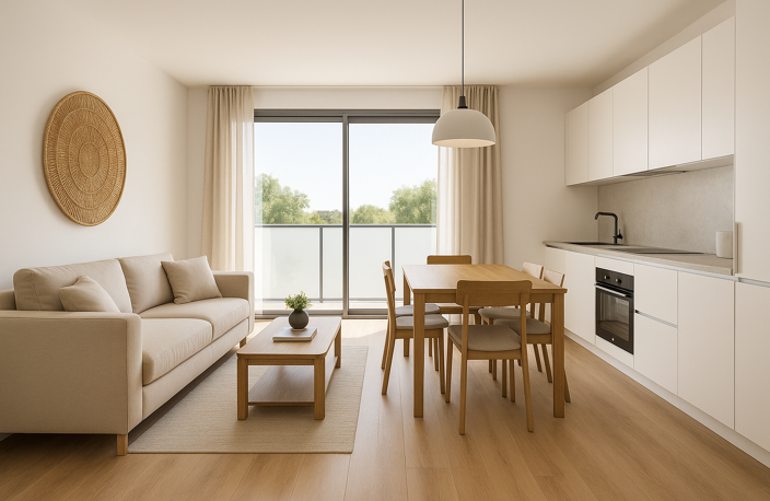 - T3 DE 61M² PROCHE DES COMMERCES ET DE LA MER — photo 3