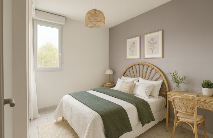 IDEAL INVESTISSEUR APPARTEMENT T2 DE 43M² AU CALME PROCHE DES COMMERCES — photo 2