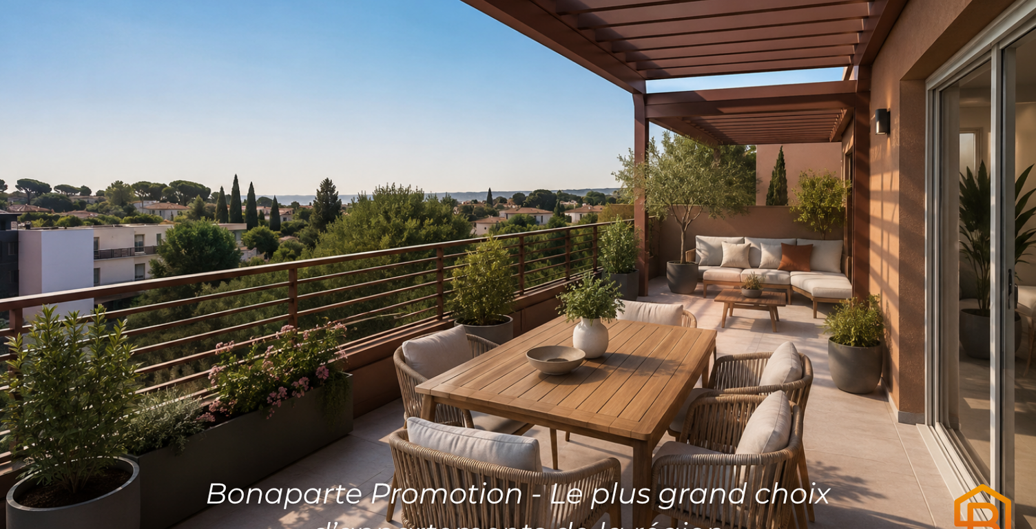 - 2 PIECES NEUF à BEZIERS – Terrasse, stationnement et prestations de QUALITE — photo 1
