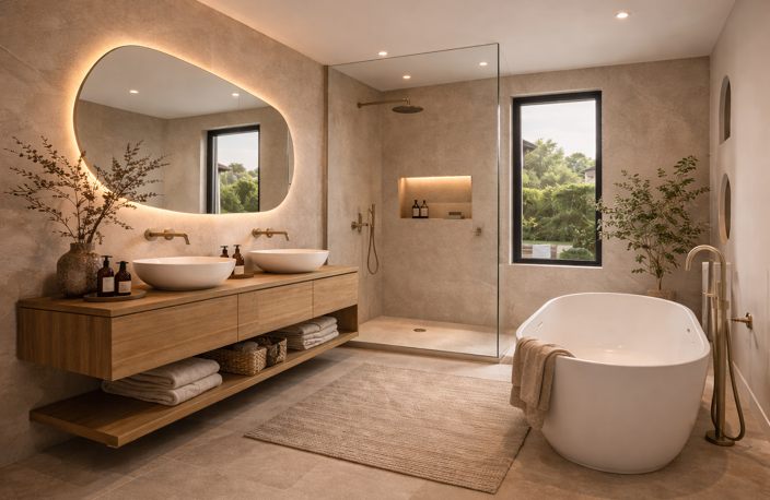 T3 neuf 80m² avec 2 terrasses — Biarritz Côte des Basques, 500 m de la plage, grand séjour 38 m² — photo 3