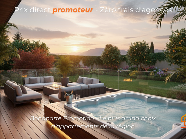 T5 neuf 112 m² avec suite parentale, terrasse bois 36 m² et extérieur 134 m² — Bidart, 8 min des pla — photo du bien