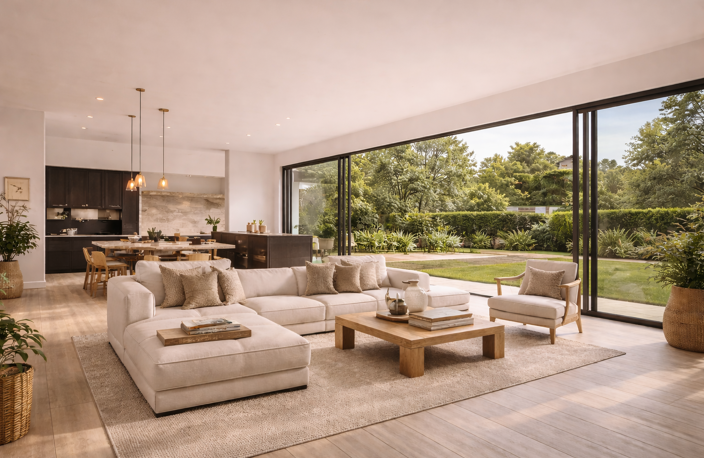 T5 neuf 112 m² avec suite parentale, terrasse bois 36 m² et extérieur 134 m² — Bidart, 8 min des pla — photo 2