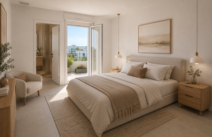 - ATTIQUE 4 CHAMBRES D'EXCEPTION AVEC SUPERBE TERRASSE DE 93M2 — photo 3