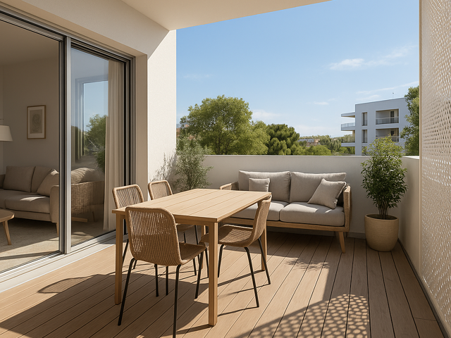 RARE T2 NEUF SUR CASTELNAU LE LEZ EN LIVRAISON RAPIDE — photo du bien