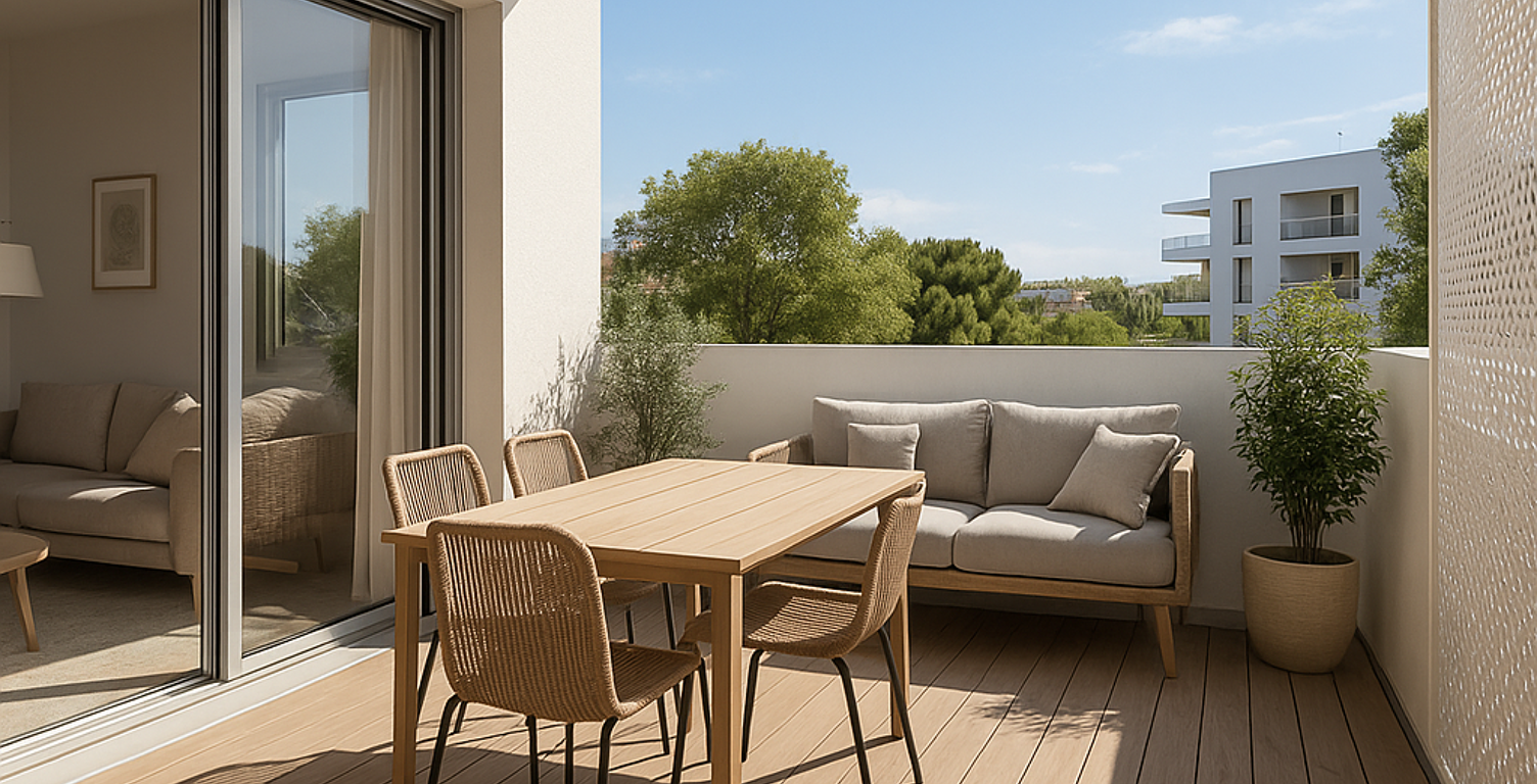 RARE T2 NEUF SUR CASTELNAU LE LEZ EN LIVRAISON RAPIDE — photo 1