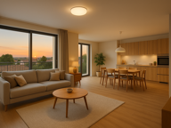 BAISSE DE PRIX POUR CE 2 PIECES AU DERNIER ETAGE — photo 3