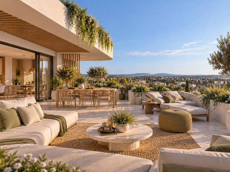 LATTES - ODE A LA MER - Votre T2 NEUF avec une superbe terrasse — photo 1