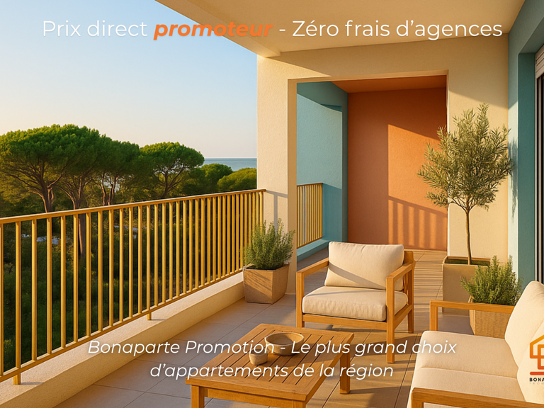 - A 2 PAS DES PLAGES T2 AVEC TERRASSE — photo 1