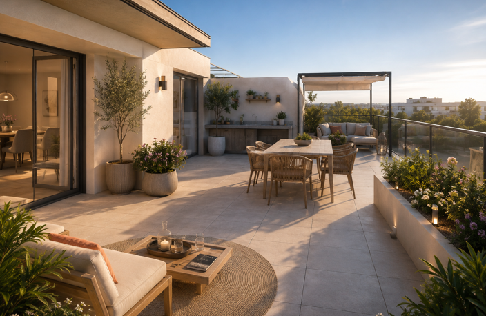 - EXCEPTIONEL 4 PIECE EN DUPLEX DE 112M² A PORT MARIANE — photo 2