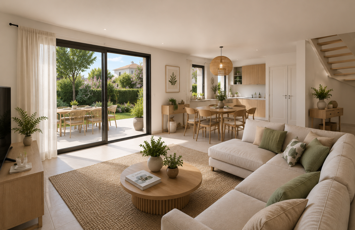 - MILLENAIRE ! Super appartement en DUPLEX 4 PIECES - 75 M² de Terrasse + jardin — photo 2