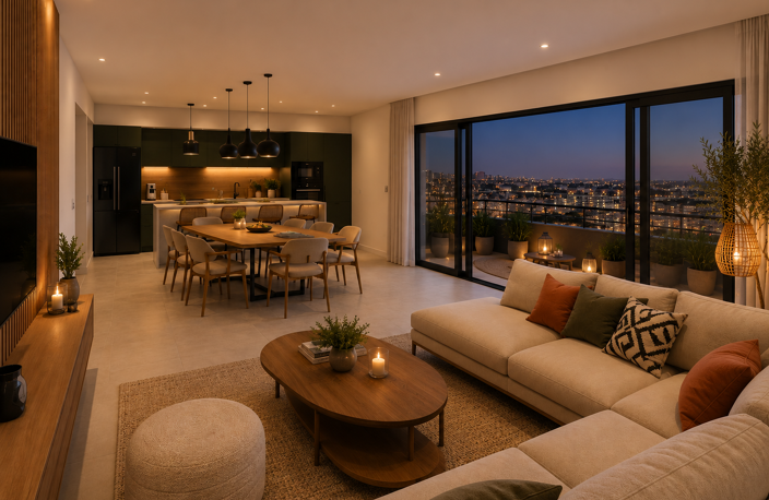 4 PIECE DE PRESTIGE AU MILLENAIRE AVEC 63 M² D'EXTÉRIEURS PRIVATIFS  — photo 3