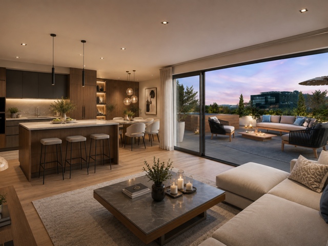 MONTPELLIER - EXCEPTIONNEL 4 PIECES EN DERNIER ETAGE AVEC SOLARIUM ET PISCINE ! LIVRAISON IMMEDIATE  — photo du bien
