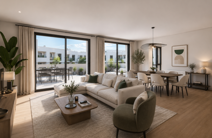 -T4 duplex 94 m² | Quartier Beaux-Arts | Terrasse 35 m² | Neuf visitable immédiatement — photo 2