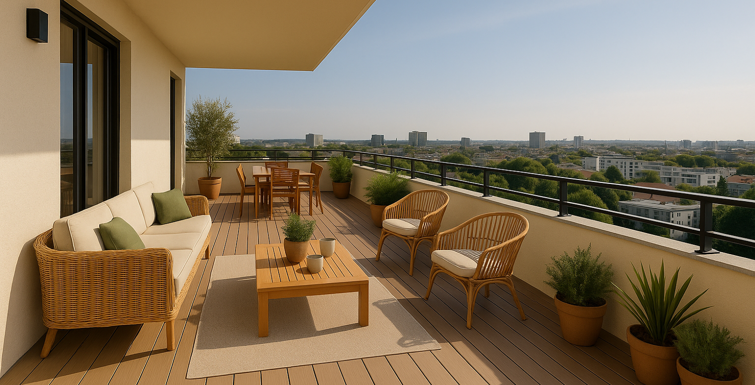 DERNIER ETAGE PORT MARIANNE ! T3 DE 65M² AVEC TERRASSE 40M² — photo 1