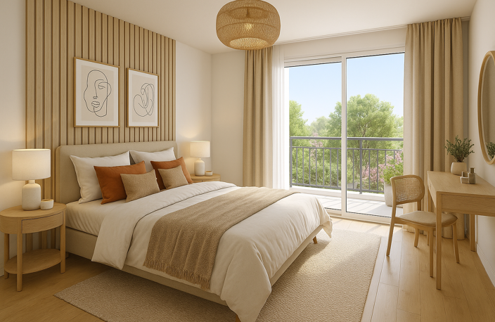 QUARTIER MILLENAIRE - RARE T3 60M² + 20M² DE TERRASSE  — photo 3