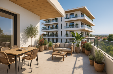 ZAC DE LA RESTANQUE - MAGNIFIQUE  T3 DE 61M² + TERRASSE 15M² — photo du bien