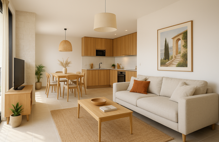 T2 NEUF AU DERNIER ETAGE AVEC VUE IMPRENABLE TERRASSE 21M² — photo 2