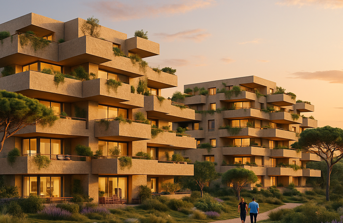 NOUVEAU ECO QUARTIER - RESTANQUE - MAGNIFIQUE T3 71M2 EN ETAGE - TVA 5.5% — photo 3