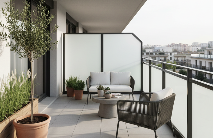 NOUVEAU ECO QUARTIER EN DEVENIR - RESTANQUE - T2 DOUBLE EXPO DE 45M2 EN ETAGE DANS PETITE COPRO - TV — photo 5