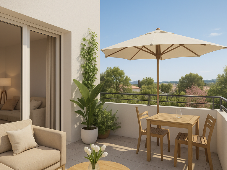 SECTEUR MILLENAIRE - BEAU T1 28M² + EXTERIEUR  — photo 1
