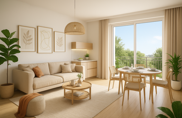 SECTEUR MILLENAIRE - BEAU T1 28M² + EXTERIEUR  — photo 2