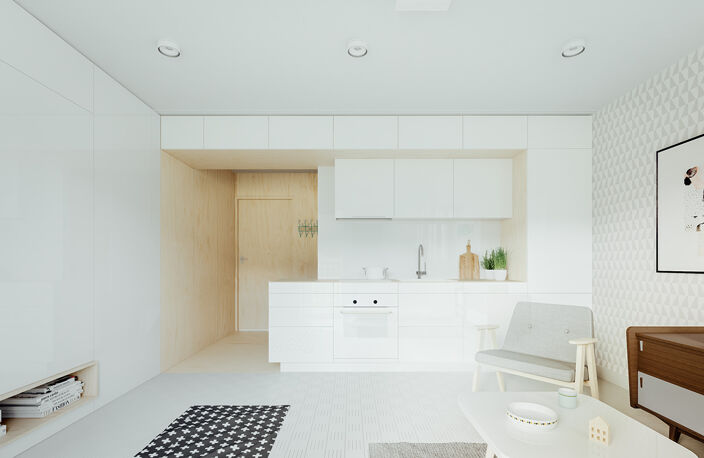 SECTEUR PRES D'ARENES - SUPERBE T1 EN TVA REDUITE — photo 2