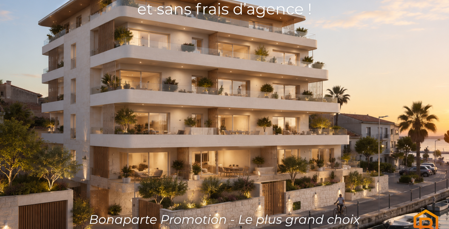 - APPARTEMENT NEUF DE GRAND STANDING, 82M2 AVEC 2 CHAMBRES A PALAVAS  — photo 1