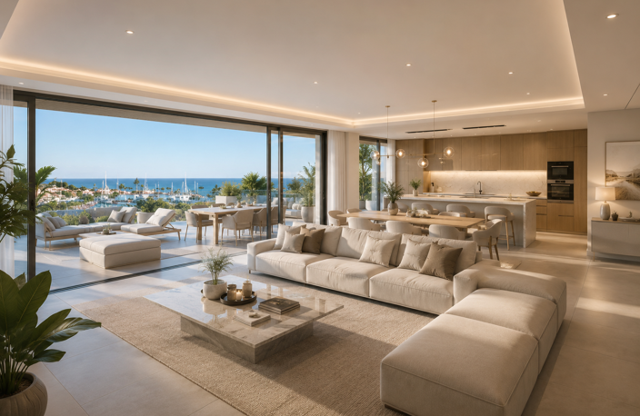 - 4 PIECE D'EXCEPTION A PALAVAS DE 127M² AVEC TERRASSE PANORAMIQUE VUE MER — photo 3