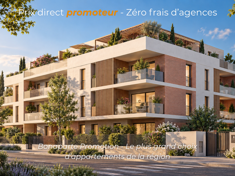 - T2 NEUF 46 M² AVEC TERRASSE – PROCHE CENTRE-VILLE DE PERPIGNAN — photo 1
