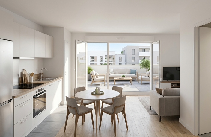 - FRAIS DE NOTAIRE OFFERTS ! Votre T3 NEUF sur PIGNAN à prix imbattable ! — photo 2