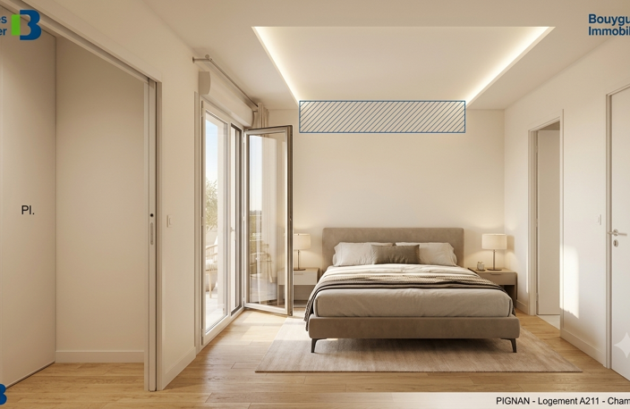 - FRAIS DE NOTAIRE OFFERTS ! Votre T3 NEUF sur PIGNAN à prix imbattable ! — photo 4