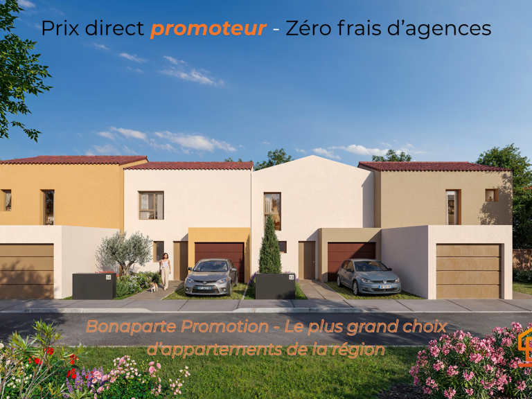 MAISON NEUVE 90M2 AVEC JARDIN 80M2 A POUSSAN — photo 1
