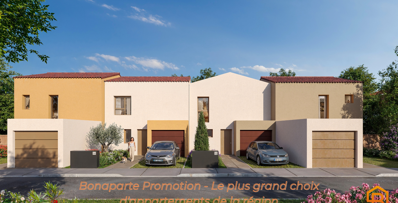MAISON NEUVE 90M2 AVEC JARDIN 80M2 A POUSSAN — photo 1