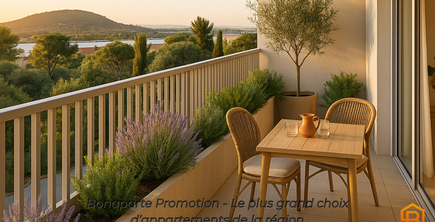 VUE MER A L'HORIZON POUR CE T3 AVEC TERRASSE IMMEDIATEMENT LIVRABLE DERNIER ETAGE — photo 1