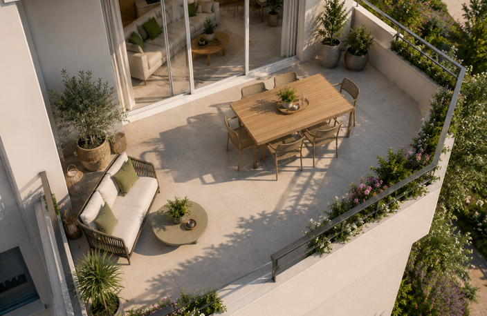 - TERRASSE, STANDING ET PROXIMITE : LE 2 PIÈCES QUI RÉUNIT TOUS LES CRITÈRES — photo 2