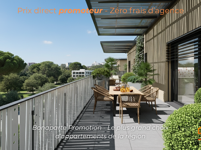 SAINT CLEMENT DE RIVIERE MERVEILLEUX T3 DE 66M2 DANS RESIDENCE DE LUXE — photo du bien