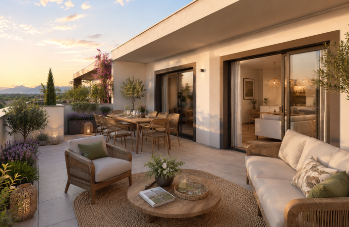 - PRIX RÉDUIT – T4 NEUF TRAVERSANT AVEC TERRASSE - SAINT-CYPRIEN — photo 2