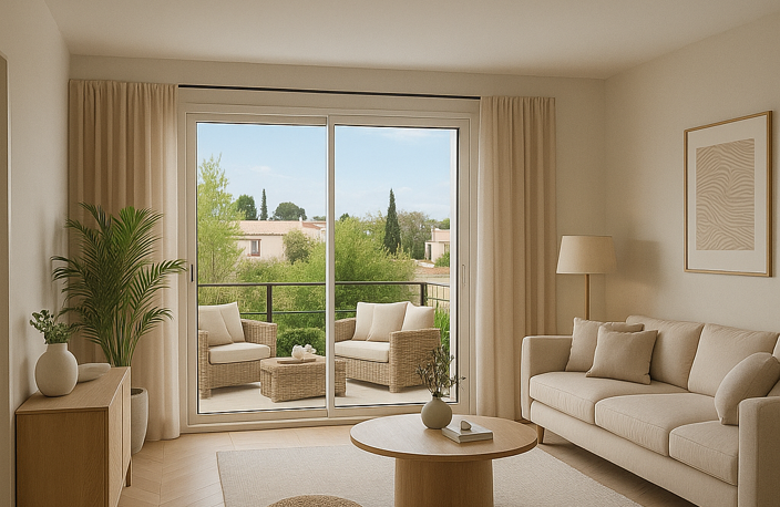 - GRAND T5 AVEC TERRASSE ET VUE DEGAGEE — photo 2