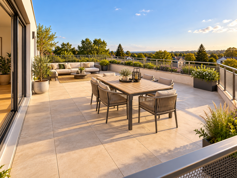 - WOIPPY : T2 NEUF AVEC TERRASSE EXCEPTIONNELLE  — photo 1